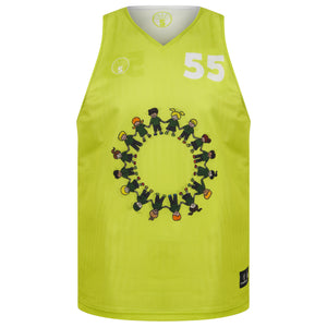 STARTING 5 Sublimated Mesh Reversible Training Vest - Example 3 (Matching Shorts Available)