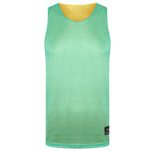 Load image into Gallery viewer, Manhattan Reversible Training Vest Green/Yellow