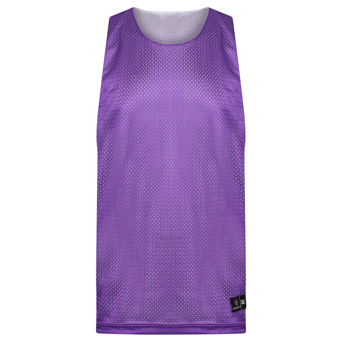 Manhattan Reversible Training Vest Purple/White