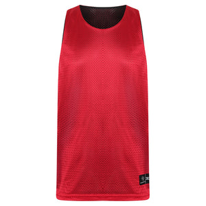Manhattan Reversible Training Vest Red/Black